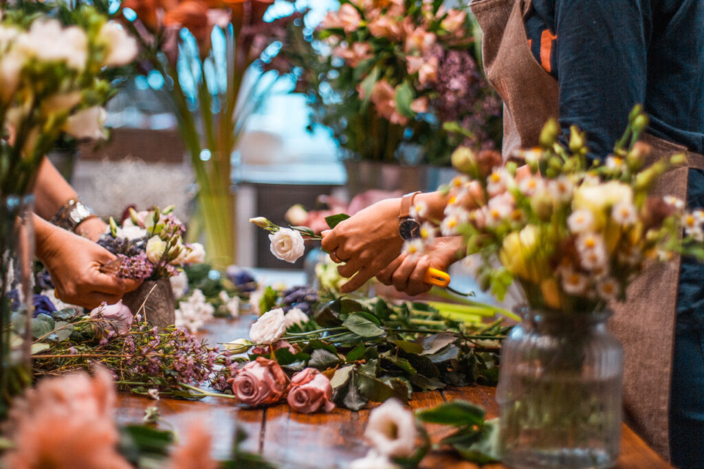 základní kurz vázání květin