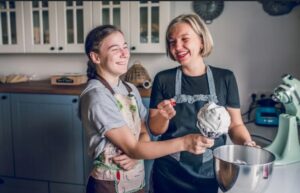 kurz pečení makronek s Katkou v Hošticích