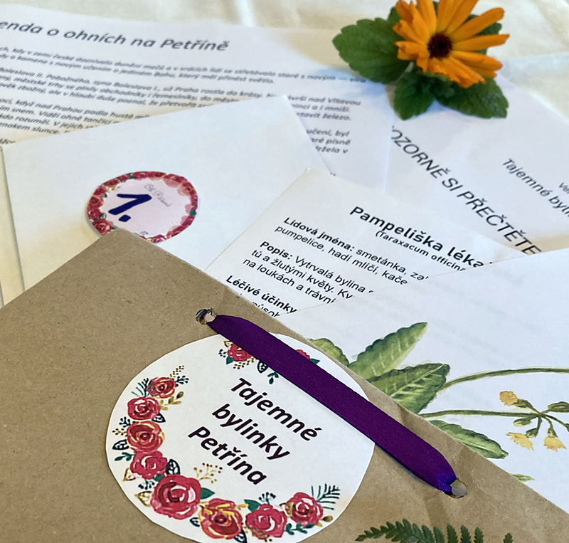 Venkovní hra Tajemné bylinky Petřína