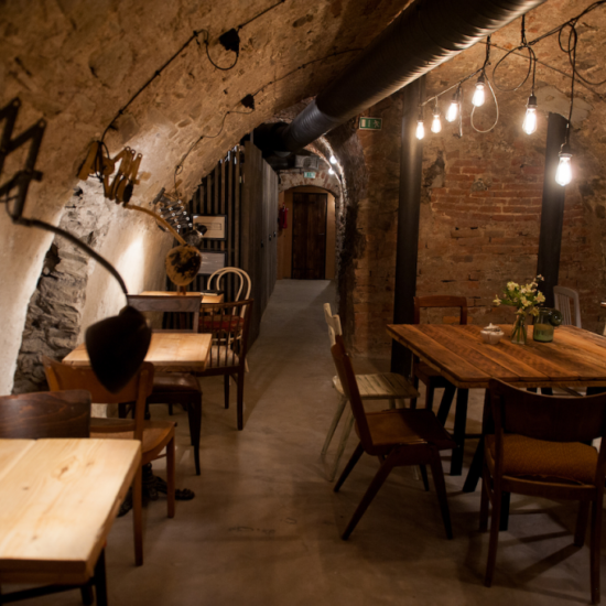 Miss Sophie's v Olomouci ubytování - kavárna