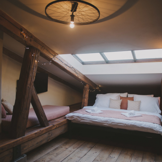 Miss Sophie's v Olomouci ubytování - pokoj